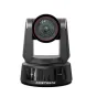 CineTreak CT-PT31K 12G NDI PTZ camera with 31x optical zoom, front view showing lens with red ring and control panel for live streaming and professional broadcasting