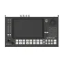 CineTreak Natrix-8 live production switcher front panel with 10.1-inch touchscreen, 8-channel recording, and 4-channel streaming controls