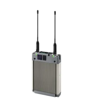 Sennheiser EK 6042 divkanālu bezvadu saņēmējs ar divām SMA antenām, priekšpuses LCD ekrānu un ultrazemu latenci profesionālām video lietojumprogrammām
