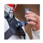 Крепление SmallRig для DJI Osmo Pocket 4/3 на груди с магнитной пластиной и трехштырьковым кронштейном, демонстрирующее надежное крепление камеры для съемки от первого лица без рук