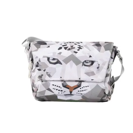 Creative Design Sling Bag (Wild China Film Series With Snow Leopard Pattern) 6045