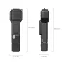 SmallRig protective hard-shell case for DJI Osmo Pocket 4 with precise cutouts for controls and screen, featuring wrist strap attachment and dimension details
