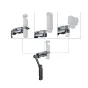 SmallRig Handheld Shock Absorber Arm 5508 – modular Z-axis stabilizer with adjustable handle and hydraulic damping for action cameras like DJI Osmo Pocket and GoPro.