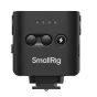 Компактная вспышка SmallRig RS-R22 для камеры: вид спереди с кнопками управления и логотипом бренда для портативного освещения