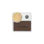 SmallRig Retro Mini Speedlite Flash 5882 with vintage leather texture and adjustable power dial for mirrorless cameras