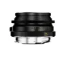 DZO Thypoch Ksana 35mm f/2 ASPH Leica M lens - front view with black paint finish, manual focus tab, and aperture markings