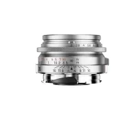 Thypoch DZO Ksana 35mm f/2 ASPH Leica M mount lens with silver chrome finish, manual focus, 10-blade aperture, and vintage Epoch Coating 84 for cinematic bokeh and low-light performanceThypoch DZO Ksana 35mm f/2 ASPH Leica M mount lens with silver chrome finish, manual focus, 10-blade aperture, and vintage Epoch Coating 84 for cinematic bokeh and low-light performance