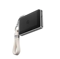 Ulanzi DC01 portable memory card case with carabiner loop for secure and convenient carrying, black aluminum alloy designUlanzi DC01 portable memory card case with carabiner loop for secure and convenient carrying, black aluminum alloy design