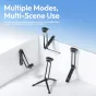 Ulanzi MA70 Magnetic Tripod in versatile shooting modes with foldable design for Action 3/4/5 cameras