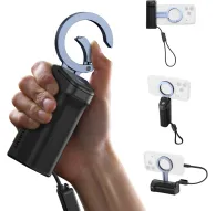 Ulanzi MG13 MagLock Power Grip с открытым магнитным зажимом, эргономичный силиконовый дизайн и браслет для надежной съемки на смартфон и ведения блогаUlanzi MG13 MagLock Power Grip с открытым магнитным зажимом, эргономичный силиконовый дизайн и браслет для надежной съемки на смартфон и ведения блога