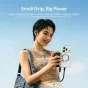 Ulanzi MG13 MagLock Power Grip with smartphone securely mounted for stable handheld shooting and portable charging via USB-C cable