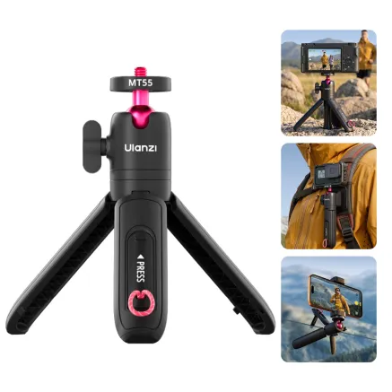 MT55 SnapGo Mini Selfie Stick Tripod (1/4 Mount)