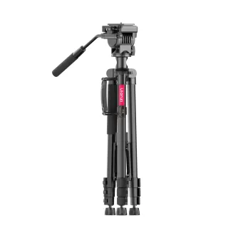 Ulanzi VT-02 lightweight portable tripod with 360° panoramic ball head and attached microphone for stable video and photography support