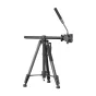 Ulanzi VT-02 lightweight portable tripod with 360° panoramic ball head, adjustable height, and four-section aluminum legs for stability.