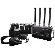 Hollyland Solidcom H1-10S 10-person wireless intercom system with noise-cancelling headsets, beltpacks, charging base, and rugged carrying case for professional team communicationHollyland Solidcom H1-10S 10-person wireless intercom system with noise-cancelling headsets, beltpacks, charging base, and rugged carrying case for professional team communication