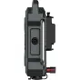 Hollyland Solidcom H1-10S wireless intercom beltpack top view with noise-cancelling design, featuring control buttons and antenna for professional team communication