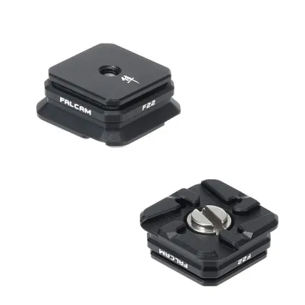 Falcam F22 Cold Shoe Adapter Plate(Black)