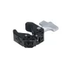 FALCAM F22 Quick Release Super Clamp featuring a black aluminum body, integrated locking mechanism, rubber nonslip pads, and compatibility with 1/4-20 and 3/8-16 threads for secure mounting of cameras and lighting rigs.