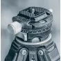 Falcam F38 2-in-1 Quick Release Plate with rubber padding and 1/4-inch screw mount, compatible with F38 and Peak Design Capture V3 systems, attached to a tripod head for versatile camera mounting.