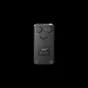 Mars Gaming MSD-NEO black programmable macro pad rear view featuring USB-C specifications, dual control buttons, and product information labels.