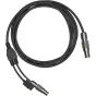 DJI Ronin 2 CAN Bus Control Cable 30m with threaded metal connector and three-pin plug for reliable wired gimbal control