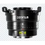 DZO Optics Marlin 1.4x PL-E lēcu paplašinātājs PL-montējamajām kinolēcām Sony E-montējamajām kamerām, melna metāla konstrukcija ar ribotu gripu