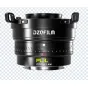 Адаптер DZO Optics DZOFILM Marlin 1.4x Expander (PL-L) с увеличением 1.4x для кинообъективов, черная металлическая конструкция, рифленый фокусировочный кольцо, красная метка для выравнивания и прочные ручки.