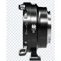 DZOFILM Octopus Adapter II (PL-RF) lens mount adapter for Canon RF cameras, compatible with PL-mount cinema lenses, featuring precise shim adjustment and durable metal construction.