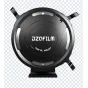 Адаптер DZOFILM Octopus Adapter II (PL-RF) для крепления Canon RF с металлической конструкцией и вентиляционными отверстиями, вид спереди