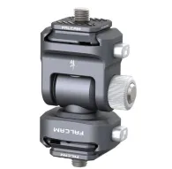 Falcam F22 ātras atbrīvošanas divkāršais pan galvas elements ar 360° rotāciju un -60° līdz 90° slīdēšanu, melnā alumīnija dizainā, ar divām ātras atbrīvošanas plātēm kameras aksesuāriemFalcam F22 ātras atbrīvošanas divkāršais pan galvas elements ar 360° rotāciju un -60° līdz 90° slīdēšanu, melnā alumīnija dizainā, ar divām ātras atbrīvošanas plātēm kameras aksesuāriem