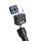 Falcam F22 Dual Head Quick Release Plate - close-up view of dual F22 quick release interfaces and 1/4-20 threaded hole with ARRI positioning support