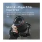 Falcam F22 camera cage for Canon EOS R5 Mark II with removable side panel for ergonomic grip and easy access to camera controls