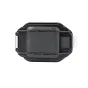 FALCAM F38 backpack camera quick release clip base V2 - secure black strap mount for hands-free camera access, compatible with F38 and Arca-standard plates, top view