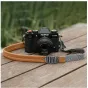 Fujifilm X-T60 camera with Falcam Maglink Quick Magnetic Buckle Shoulder Strap Lite V2 in gray, featuring a magnetic quick-release system and adjustable length for versatile carrying options.