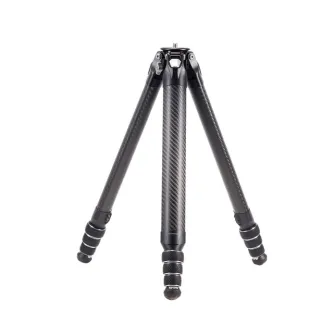 FALCAM TreeRoot Quick Lock Travel Tripod - compact carbon fiber tripod with twist-lock legs, removable center column, and spiked feet for versatile terrain use