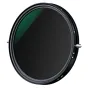 K&F Concept 77mm Nano-X CPL+Variabla ND2-ND32 ūdensizturēts lēca filtrs ar zaļo apmācojumu, ar modernu dizainu un regulēšanas zīmēm