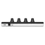PreSonus Atom MIDI pad controller rear view with 16 velocity-sensitive pads and USB ports