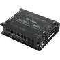 Конвертер и скалер Roland VC-1SC-4K 12G-SDI в HDMI с видом задней панели, на которой расположены порты HDMI и SDI, разъёмы XLR для аудио и регуляторы управления