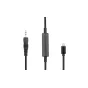 Saramonic LC-C35 Lightning to 3.5mm audio adapter cable for iOS devices with stereo and mono recording compatibility