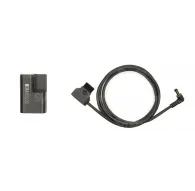 SmallHD DCA5 adapter kit featuring a D-Tap to LP-E6 power cable and a battery-style connector, designed for 500/700 series monitors and compatible with professional battery systems like Anton Bauer.SmallHD DCA5 adapter kit featuring a D-Tap to LP-E6 power cable and a battery-style connector, designed for 500/700 series monitors and compatible with professional battery systems like Anton Bauer.