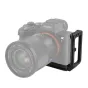 SmallRig L-Bracket Sony Alpha 7R IV kamerai ar Zeiss objektīvu, pretvēršanas dizains un Arca saderīga pamatplāksne