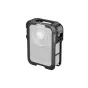 SmallRig aluminum cage for DJI Osmo 360 with silicone lens cover and foldable lens protection for enhanced camera safety