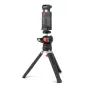 SmallRig DT-02 3256 compact tabletop tripod with ball head and smartphone holder, designed for mirrorless cameras and smartphones