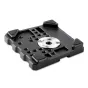 SmallRig aluminum side plate for Blackmagic URSA Mini/URSA Mini Pro camera featuring ARRI holes, NATO rail, cold shoe, and rubber pads for scratch protection