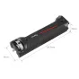 SmallRig Sling Handgrip for DJI RS 2 and RSC 2 Gimbals with side view showing textured grip, threaded accessory mounts, and built-in wrench slot