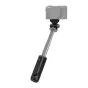 SmallRig wireless shooting grip with Canon G7X camera for stable vlogging and photography, featuring extendable pole and detachable remote control