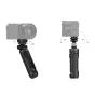Беспроводная рукоятка SmallRig SR-RG1 для съемки с 360° вращением и наклоном головки на 90°, с установленной камерой Sony, демонстрирующая гибкие углы для влогинга и фотографии