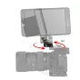 SmallRig Swivel and Tilt Monitor Mount BSE2294 with aluminum construction, attached to a camera rig for flexible monitor positioning