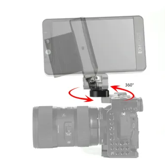 Крепление для монитора SmallRig BSE2294 с поворотом на 360° и наклоном на 150°, алюминиевый корпус, закреплённое на камере для удобного позиционирования экрана