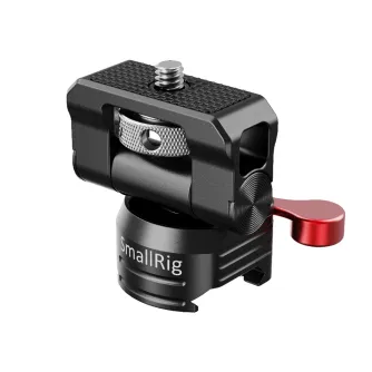 SmallRig monitora turētājs ar NATO klamps, kas atbalsta 5” un 7” monitorus līdz 1.2kg, ar 360° rotāciju un 150° slīpumu, gumētu virsmas paliktni un ātras atbrīvošanas sviru